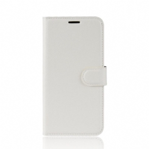 Cover voor Nokia 4.2 Anti-fall Stijl Lederen Kaarthouder