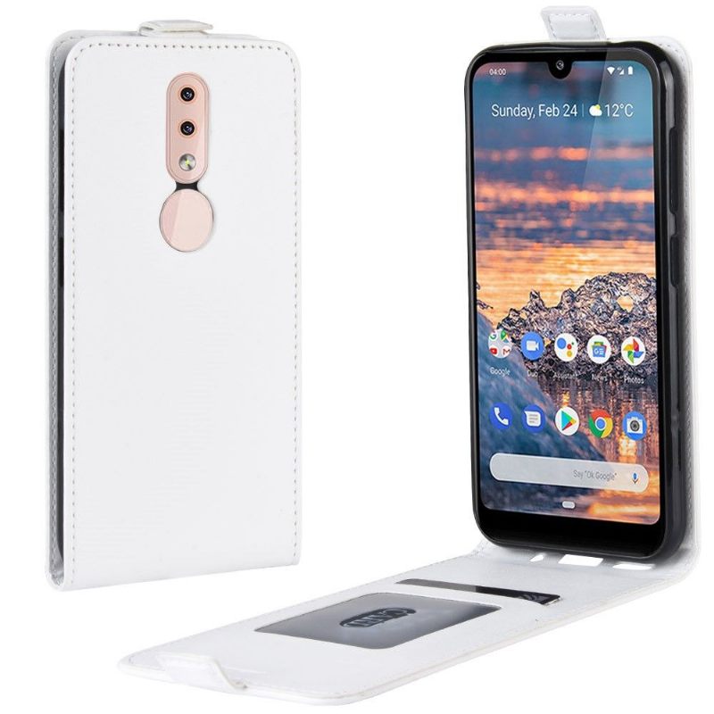 Cover voor Nokia 4.2 Folio-hoesje Verticaal Kunstleer