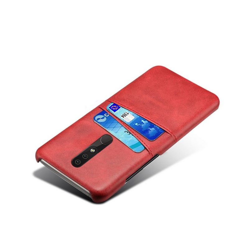 Hoesje voor Nokia 4.2 Melody Leder Effect Kaarthouder