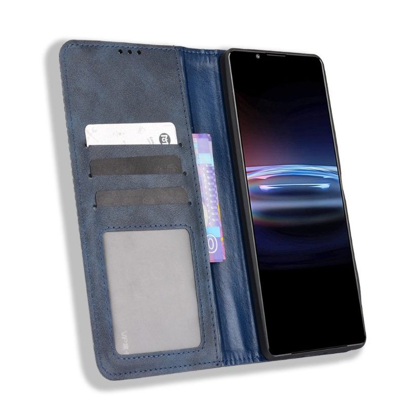 Case voor Sony Xperia Pro-I Leer In Cirénius-stijl