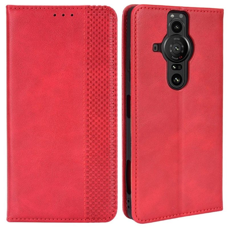 Case voor Sony Xperia Pro-I Leer In Cirénius-stijl