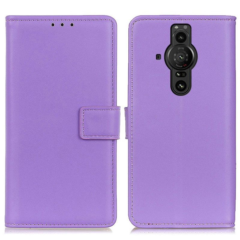 Folio-hoesje voor Sony Xperia Pro-I Basis Kunstleer