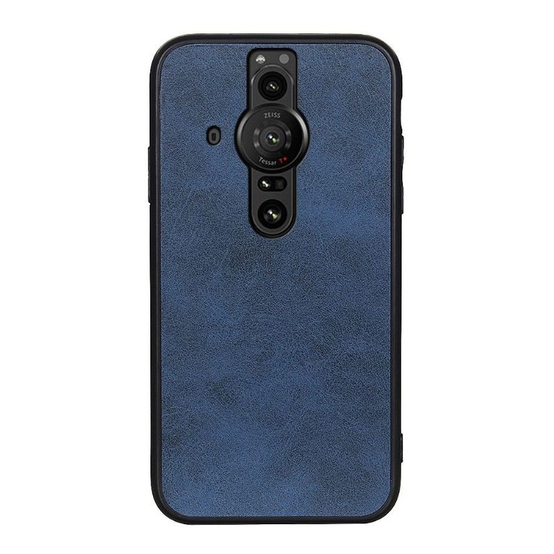 Hoesje voor Sony Xperia Pro-I Anti-fall Vintage Kunstleer Jazz