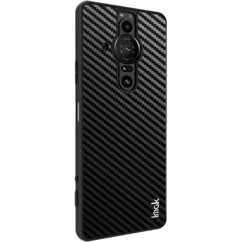 Hoesje voor Sony Xperia Pro-I Imak Carbon Stijl