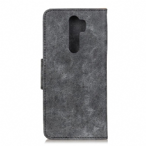 Cover voor Xiaomi Redmi 9 Edouard In Vintage Kunstleer