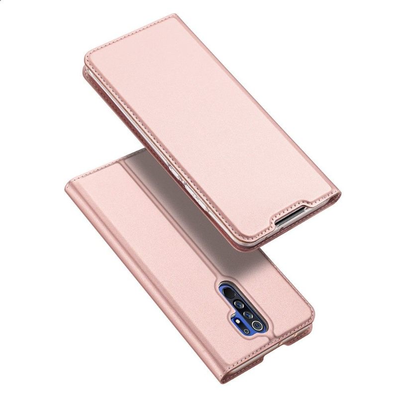 Folio-hoesje voor Xiaomi Redmi 9 Anti-fall Satijnen Coating