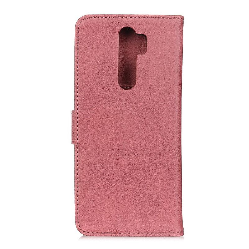 Folio-hoesje voor Xiaomi Redmi 9 Khazneh Leder Effect Kaarthouder - Roze