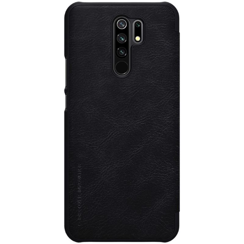 Folio-hoesje voor Xiaomi Redmi 9 Qin-serie Leereffect