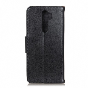 Folio-hoesje voor Xiaomi Redmi 9 Verouderde Lederen Stijl