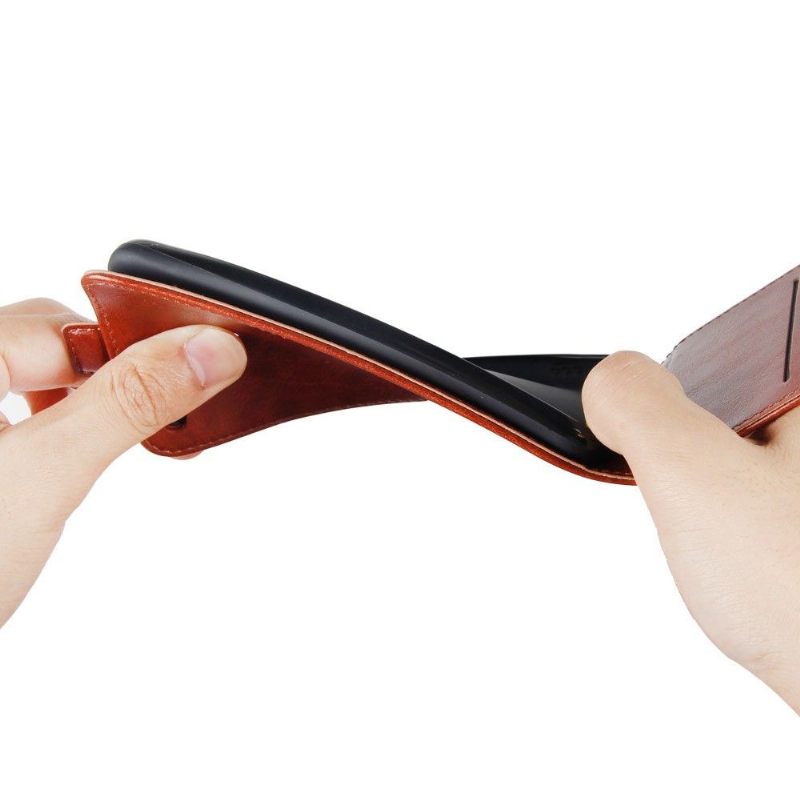 Folio-hoesje voor Xiaomi Redmi 9 Verticaal Kunstleer