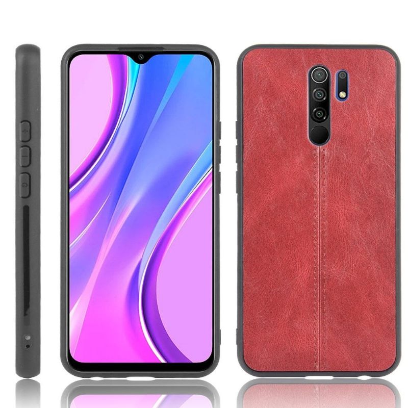 Hoesje voor Xiaomi Redmi 9 Ledereffect