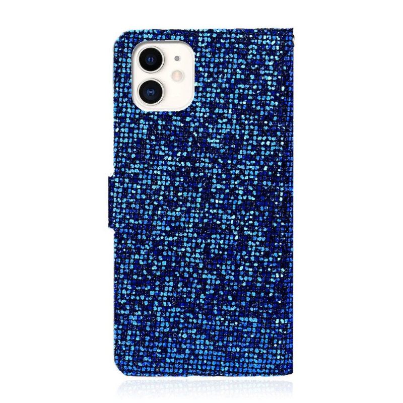 Folio-hoesje voor iPhone 12 Mini Glitterkaarthouder