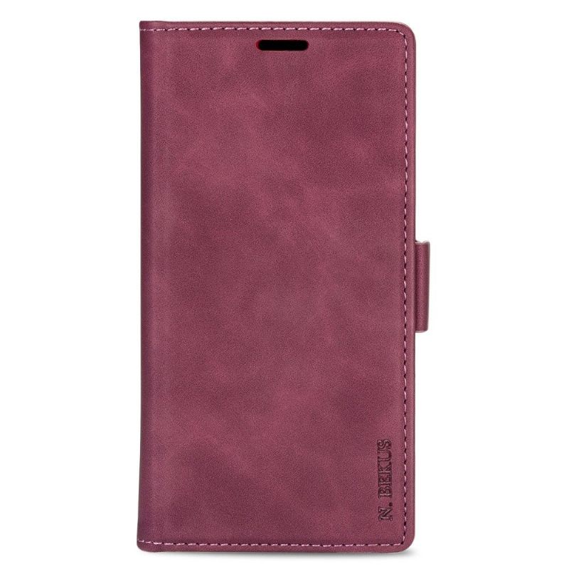 Leren Hoesje voor iPhone 12 Mini N.bekus Premium