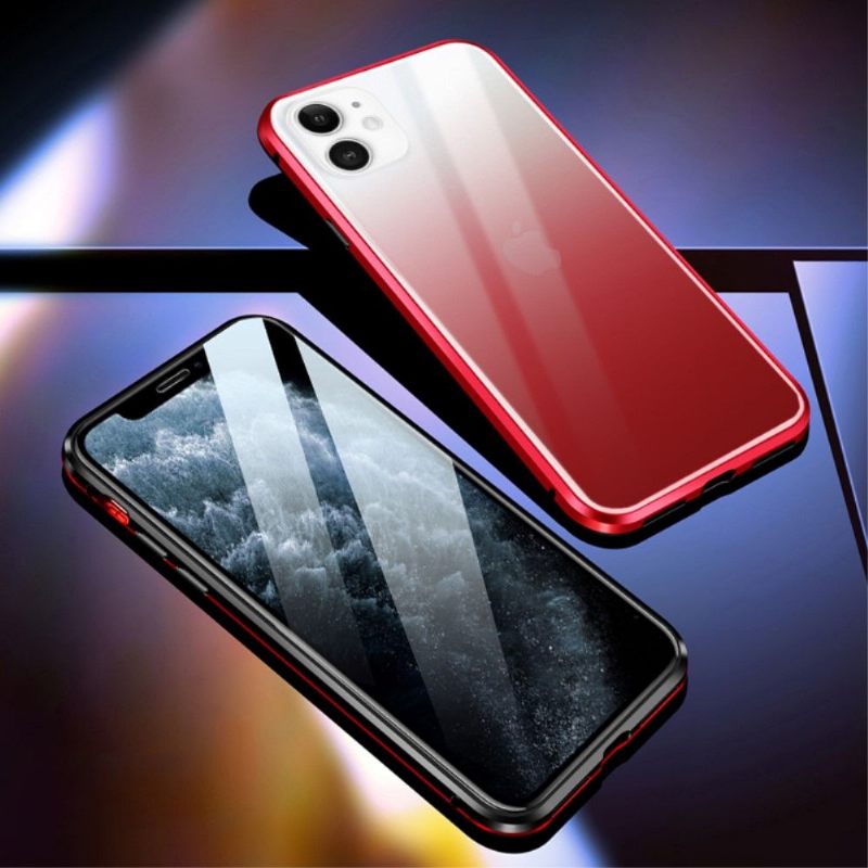 Telefoonhoesje voor iPhone 12 Mini Volledige 360 Graden Kleurgradatie