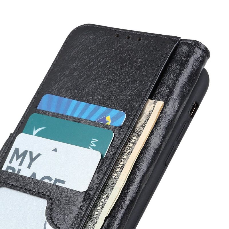 Folio-hoesje voor Xiaomi Mi 11 Ultra Hind Protect Leereffect