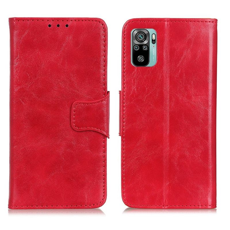 Cover voor Xiaomi Redmi Note 10 4G / Note 10S Edouard Kunstleer