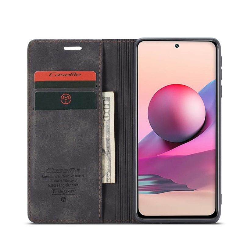 Folio-hoesje voor Xiaomi Redmi Note 10 4G / Note 10S Imitatieleren Golia's