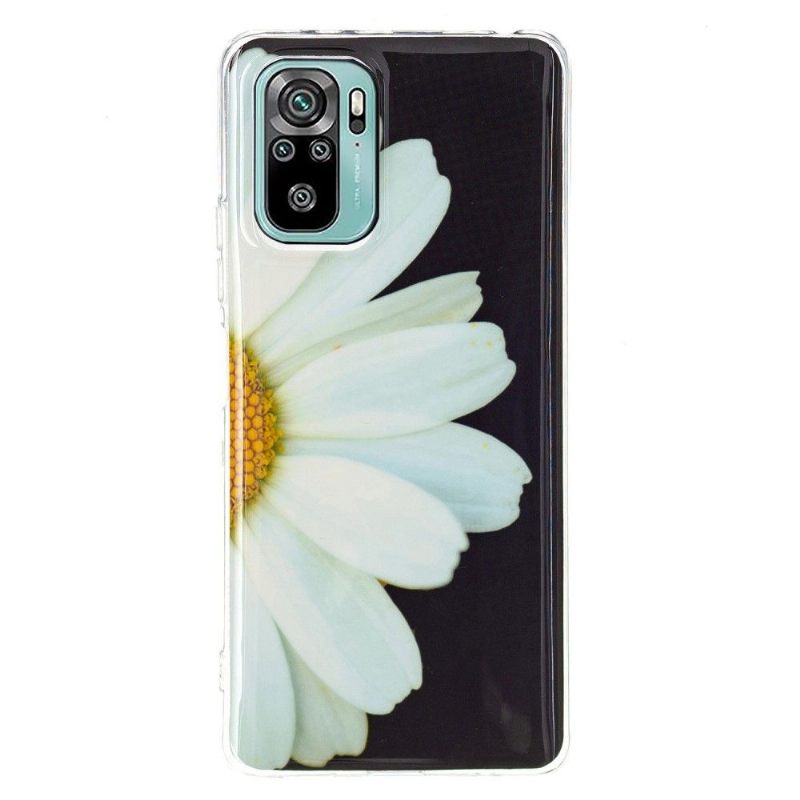 Hoesje voor Xiaomi Redmi Note 10 4G / Note 10S Fluorescerende Daisy