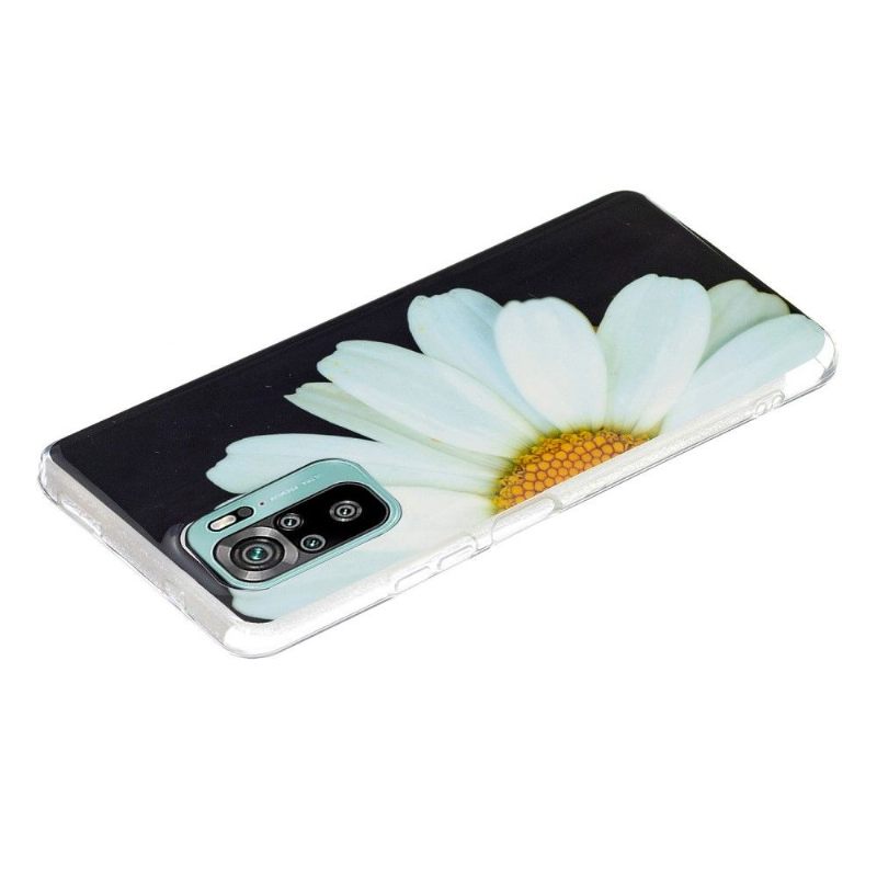 Hoesje voor Xiaomi Redmi Note 10 4G / Note 10S Fluorescerende Daisy