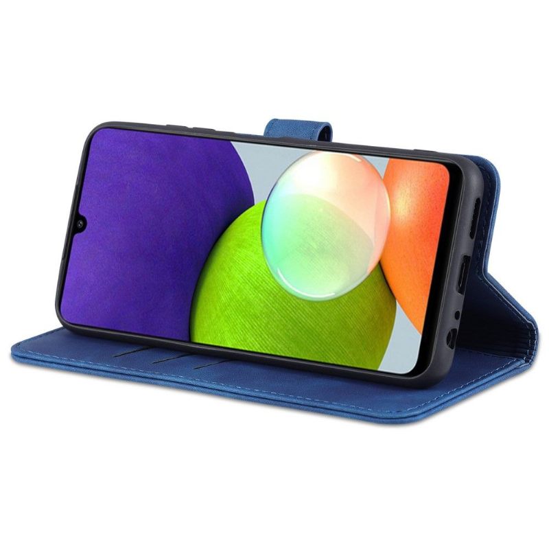 Case voor Samsung Galaxy A22 5G Folio-hoesje Azns-kaarthouder