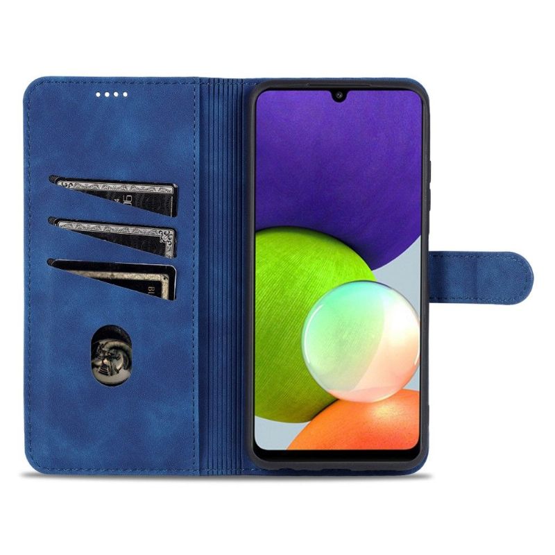 Case voor Samsung Galaxy A22 5G Folio-hoesje Azns-kaarthouder