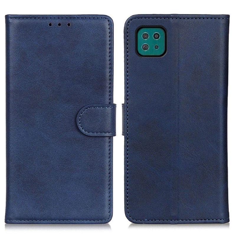 Folio-hoesje voor Samsung Galaxy A22 5G Anti-fall Marius Mat Leereffect