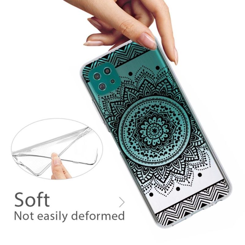 Hoesje voor Samsung Galaxy A22 5G Kanten Mandala