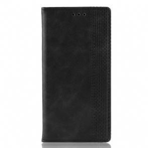 Folio-hoesje voor OnePlus 7T Leer In Cirénius-stijl