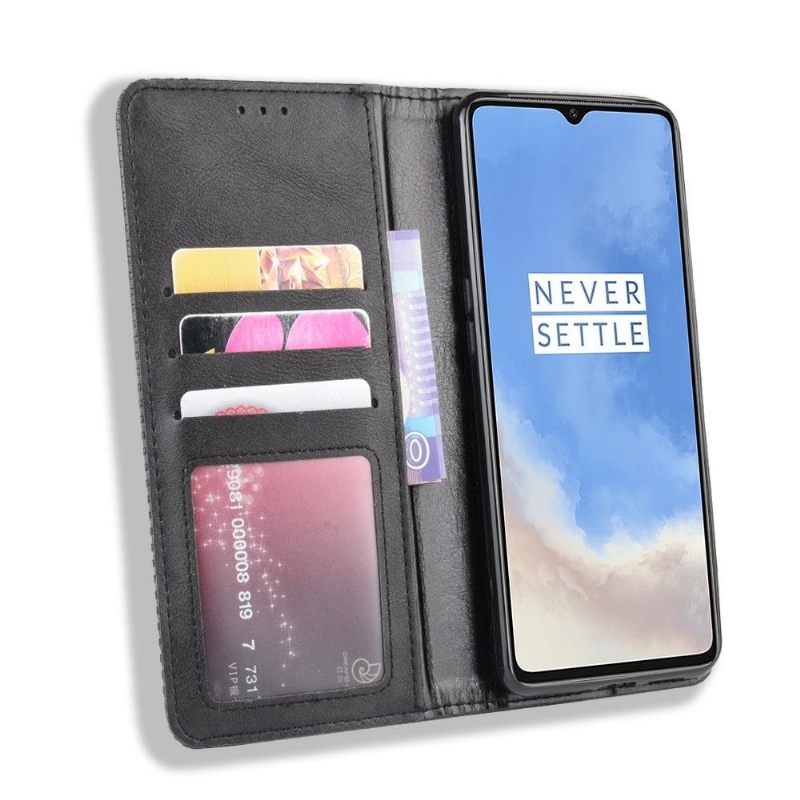 Folio-hoesje voor OnePlus 7T Leer In Cirénius-stijl