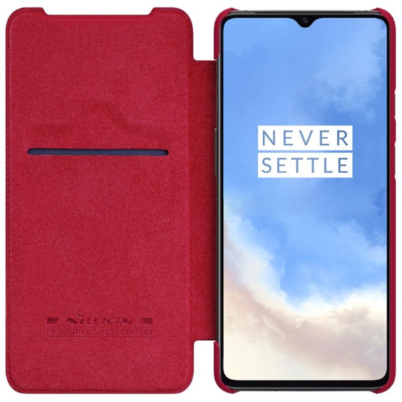 Folio-hoesje voor OnePlus 7T Nillkin Qin Kunstleer