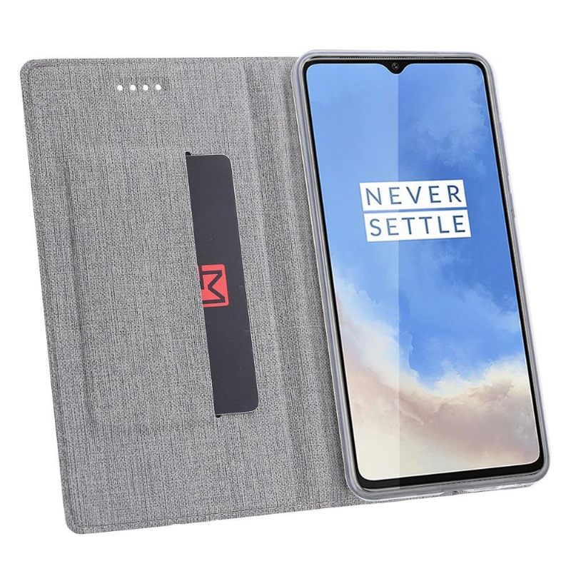 Folio-hoesje voor OnePlus 7T Ondersteuningsfunctie Voor Beugels