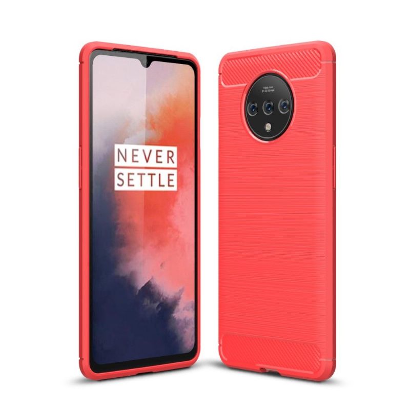 Hoesje voor OnePlus 7T Anti-fall Ingeborsteld Gel