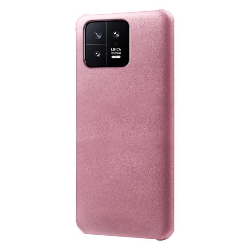 Hoesje voor Xiaomi 13 Leer-effect