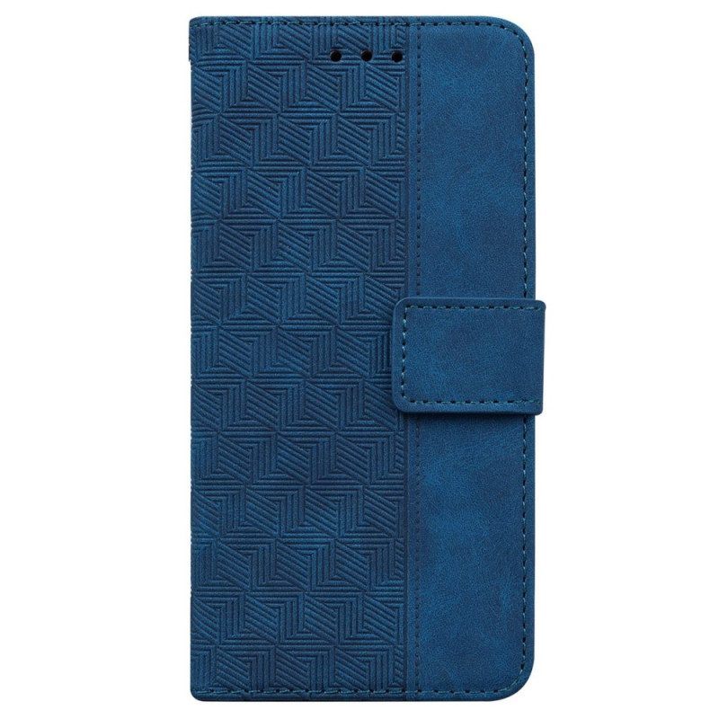 Leren Hoesje voor Xiaomi 13 Met Ketting Patroon Met Bandjes