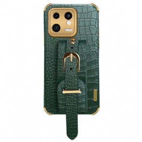 Telefoonhoesje voor Xiaomi 13 Croco Band