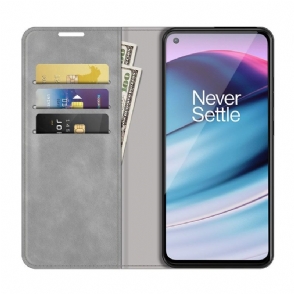 Case voor OnePlus Nord CE 5G Kunstleer Functie Stand