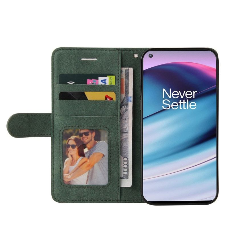 Folio-hoesje voor OnePlus Nord CE 5G Anti-fall Bicolor Artistiek