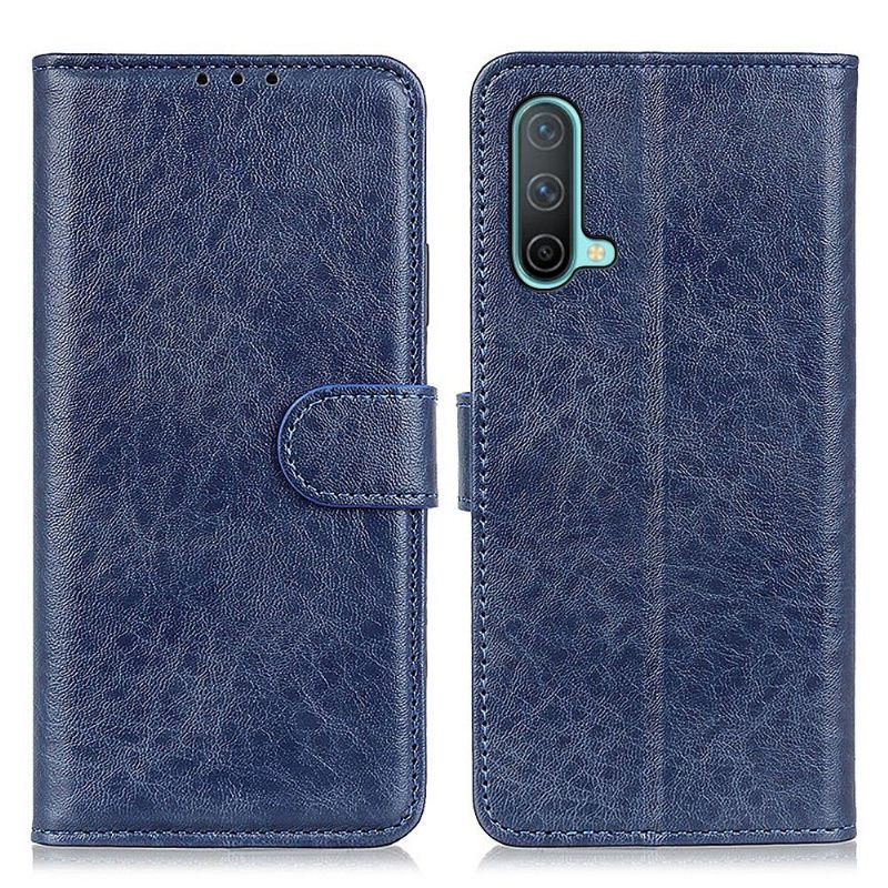 Folio-hoesje voor OnePlus Nord CE 5G Hind Protect Leereffect