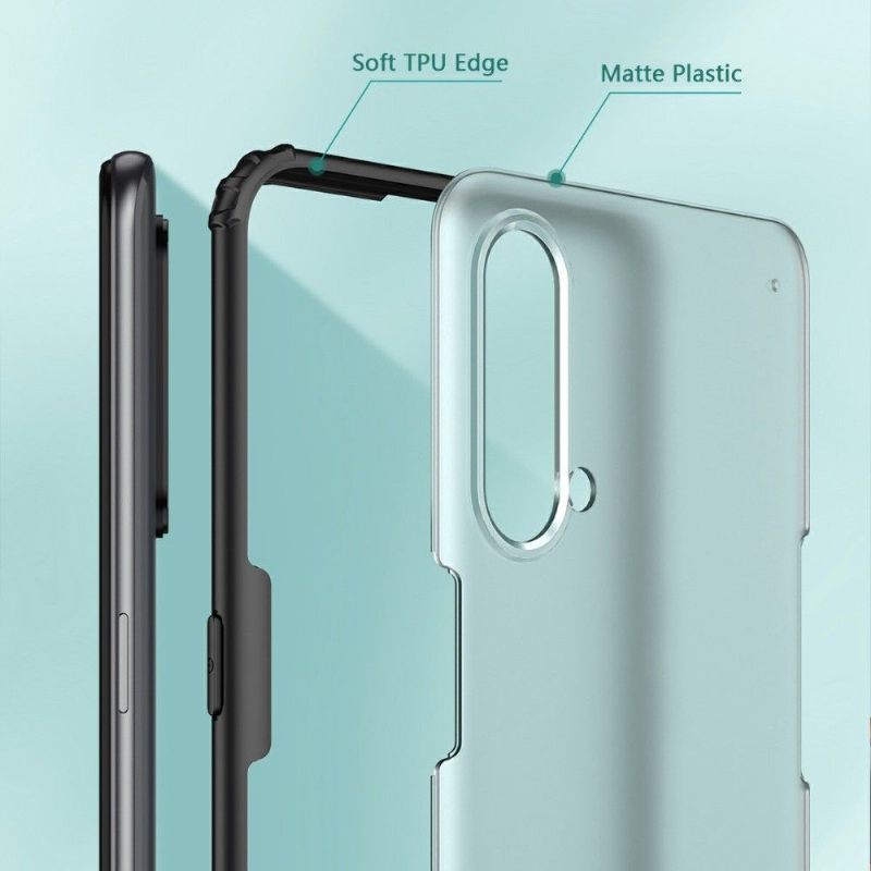 Hoesje voor OnePlus Nord CE 5G Armor Series Semi Clear