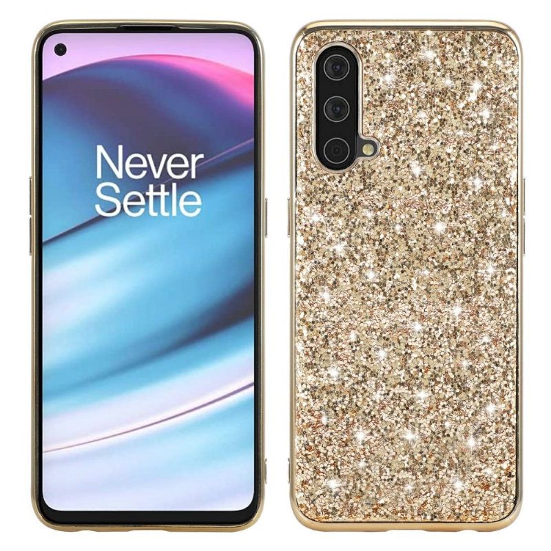 Telefoonhoesje voor OnePlus Nord CE 5G Bescherming Glamoureuze Pailletten