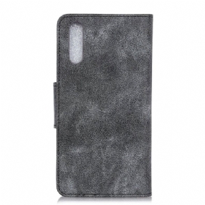 Cover voor Sony Xperia 5 II Edouard Kunstleer Vintage