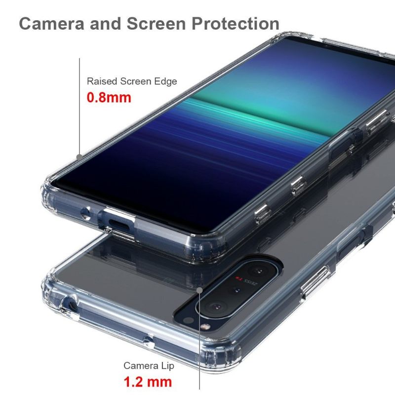 Hoesje voor Sony Xperia 5 II Bescherming Hoesje Transparant