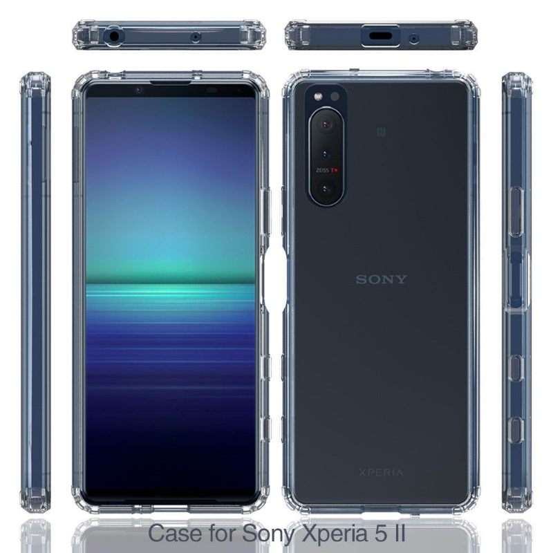 Hoesje voor Sony Xperia 5 II Bescherming Hoesje Transparant