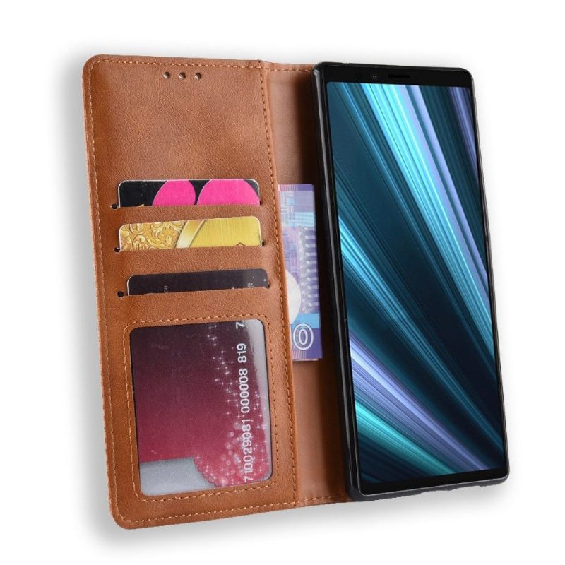 Case voor Sony Xperia 1 Bescherming Cirenius-kaarthouder