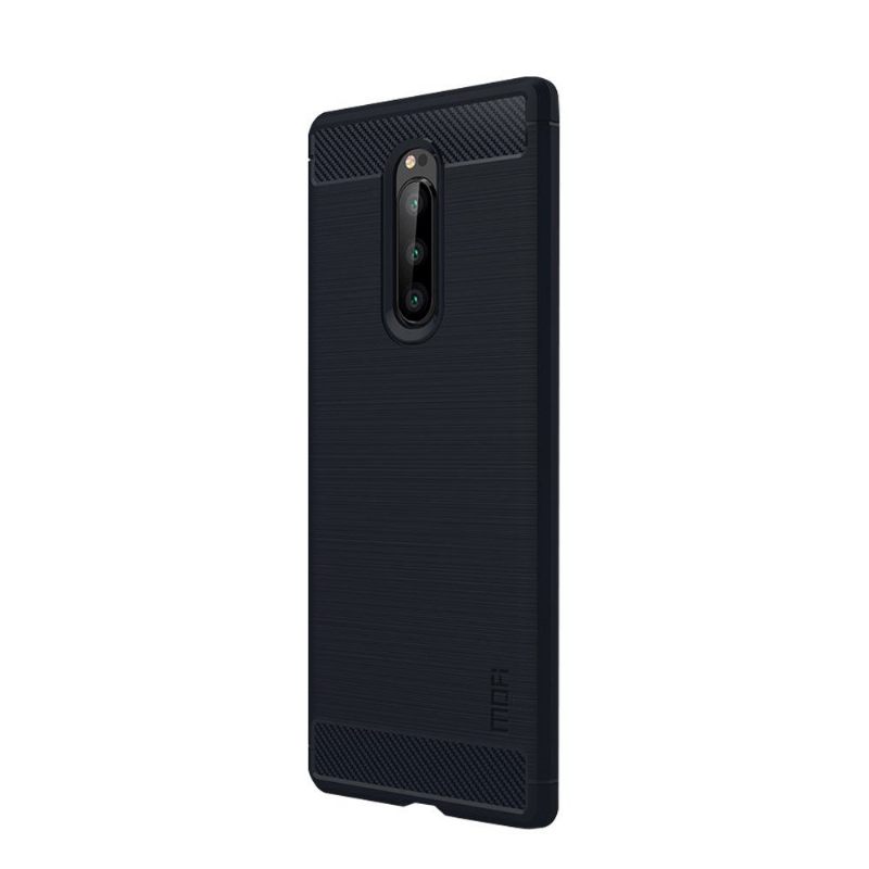 Hoesje voor Sony Xperia 1 Anti-fall Mofi Geborstelde Gel