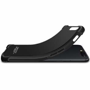Hoesje voor Sony Xperia 1 Klasse Protect - Zwart Metaal