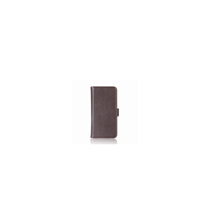 Folio-hoesje voor Xiaomi Redmi Note 5 Premium Leder - Bruin