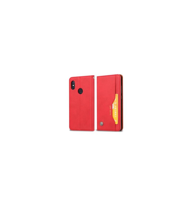 Leren Hoesje voor Xiaomi Redmi Note 5 Leren Stand Case