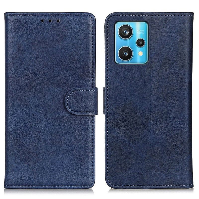 Flip Case voor Realme 9 Pro Plus Marius Mat Leereffect