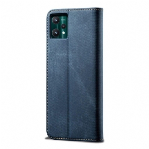 Folio-hoesje voor Realme 9 Pro Plus De Giulia Style Jeans